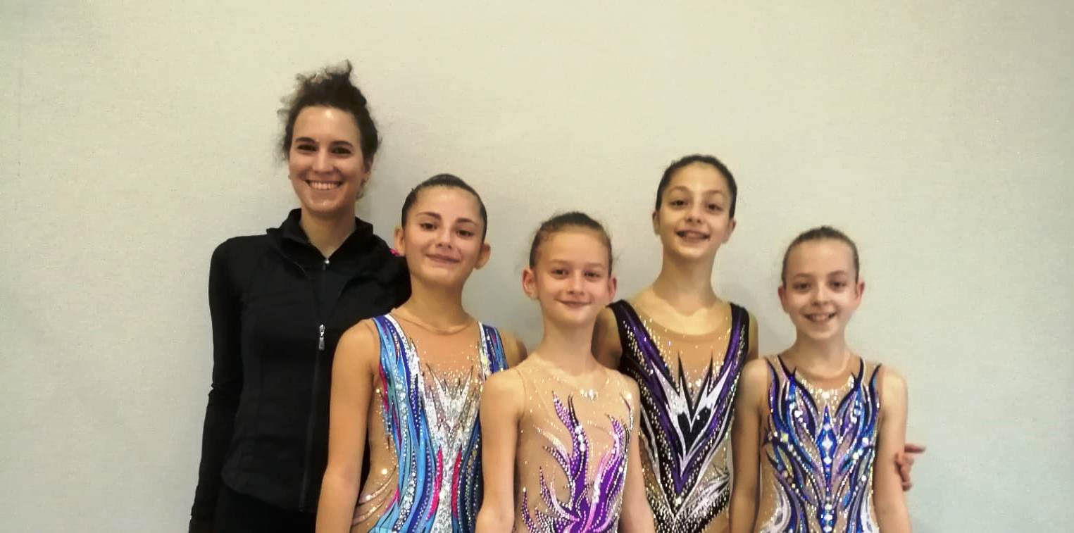 Rhyhtmic School in pedana nel Trofeo Europa.