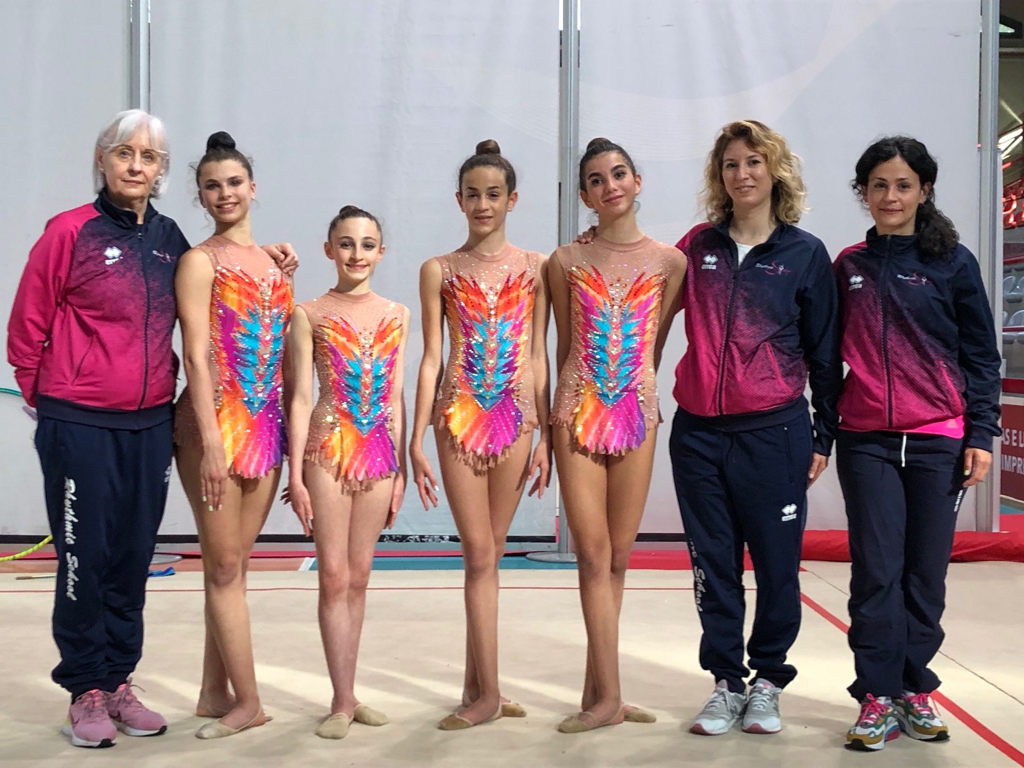 Rhythmic School impegnata a Padova e Chatillon.