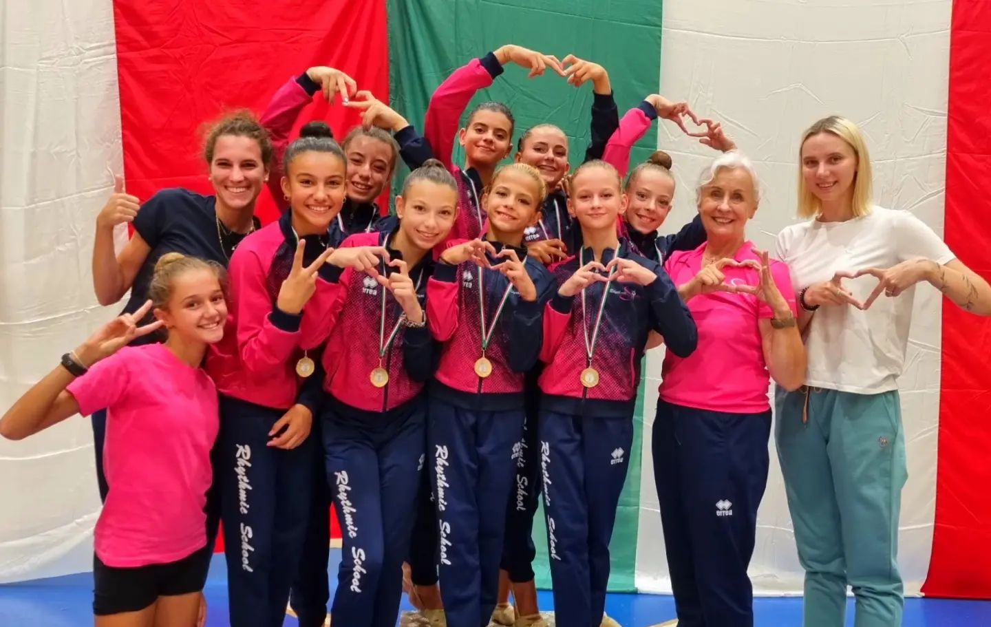 Rhythmic School stellare nel weekend della Ritmica al Palapajetta