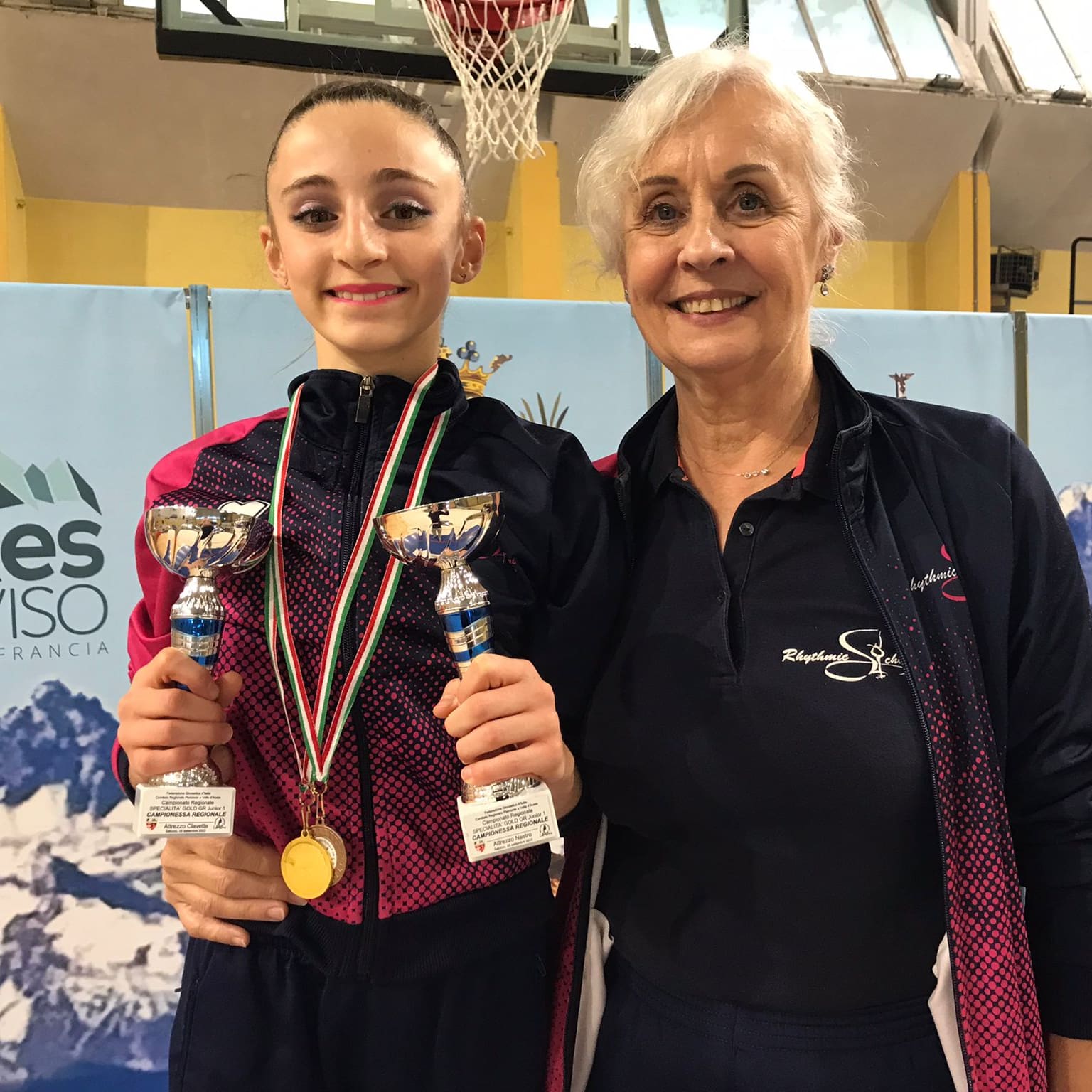 RSgirls sempre sul podio nel campionato regionale gold di Ginnastica Ritmica