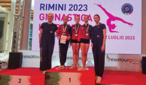 A Rimini partita la Festa della Ginnastica: subito sul podio Bravaccino, Pavanetto e Bragante